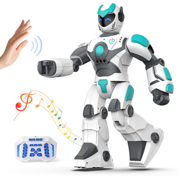 New 2.4GHz Intelligent Voice Controlled Gesture Sensing RC Dancing Toy Robot