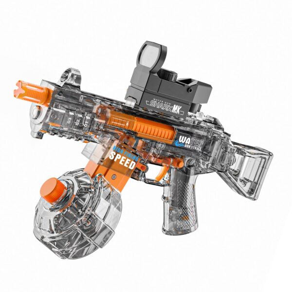 36CM Large UMP45 Automatic Electric Water Gun Automatic water absorption Squirt Gun Continuous 10 Meter Shooting Water gun