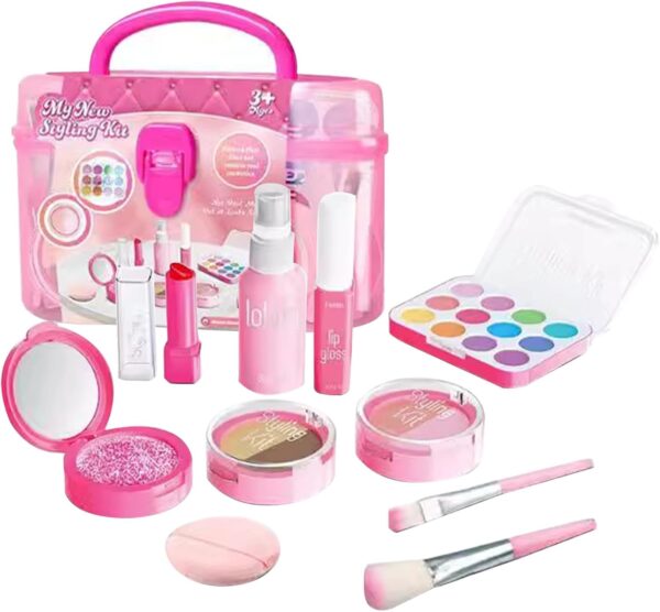 Eco-friendly High Quality Kids Washable Makeup Girl Toys Children Cosmetic Toys Make Up Set