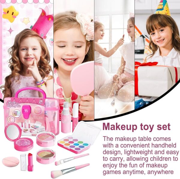 Eco-friendly High Quality Kids Washable Makeup Girl Toys Children Cosmetic Toys Make Up Set - 画像 2