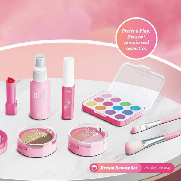 Eco-friendly High Quality Kids Washable Makeup Girl Toys Children Cosmetic Toys Make Up Set - 画像 3