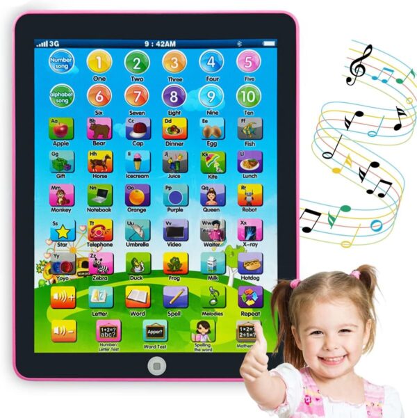 Wholesale  Mini Baby English Educational Learning Toys Laptop Tablet Learning Toys