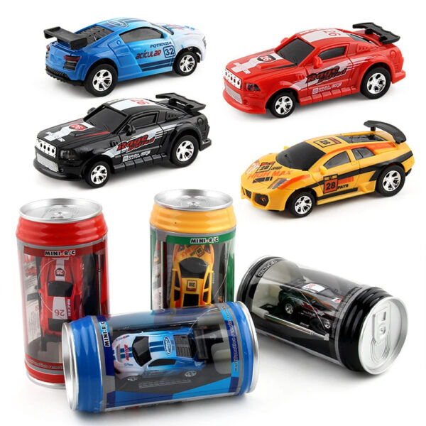 Wholesale 6 Colors 1:45 Remote Control Car In Coke Can 4wd Mini Racing Drift Mini Rc Car - Image 3