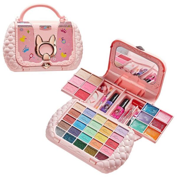 Wholesale Non toxic Safe Cosmetics Pretend Play Kit Washable Makeup Girl Toys