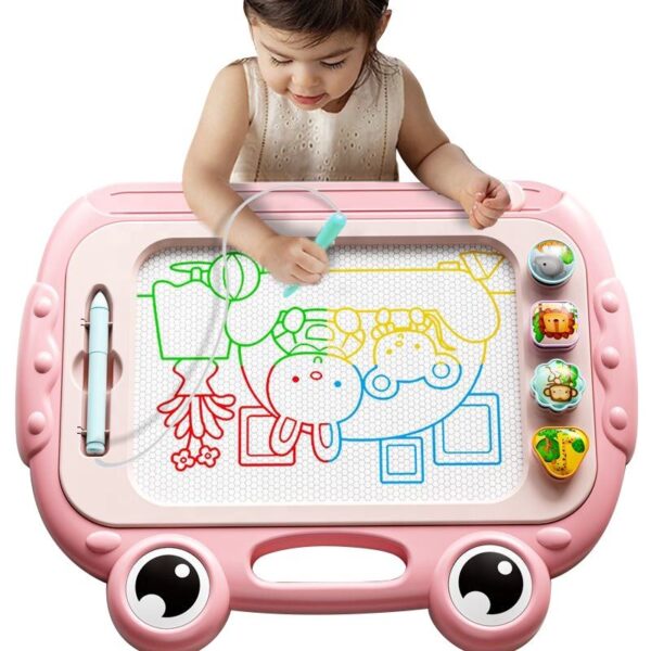 OEM Magnetic Frog Drawing Board Colorful Painting Board Kids Plastic Drawing Doodle Writing Board