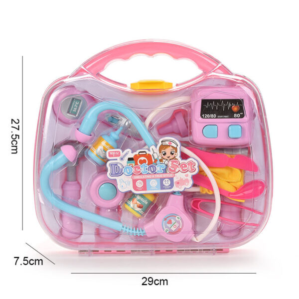 Wholesale Educational Preschool Toy Role Pretend Play House Toys Portable Doctor Toys for Girls - 图片 2