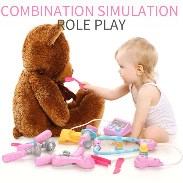 Wholesale Educational Preschool Toy Role Pretend Play House Toys Portable Doctor Toys for Girls - 图片 5