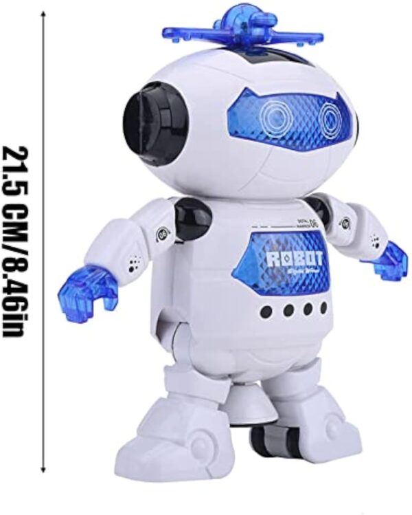 Wholesale New Children Intelligent Educational Battery Operated Electric Smart Light Music Walking Toy Dancing Robots Kids - Imagem 2