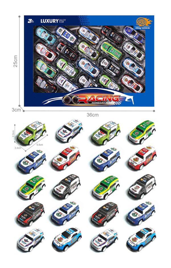 Factory Custom 1:64 Alloy Pull Back Diecast Toys Collection Vehicles Model Toys Car - Imagem 3