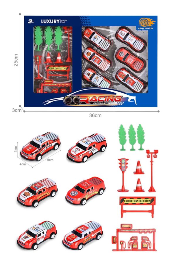 Factory Custom 1:64 Alloy Pull Back Diecast Toys Collection Vehicles Model Toys Car - Imagem 5