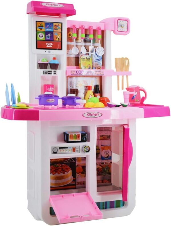 Kids Baby Other Pretend Play Preschool Cabinet Cooking Juguetes Para Los Ninos Set Kitchen Toys For Girls Children 12 Year - 영상 2