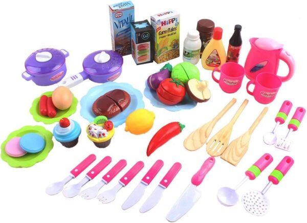 Kids Baby Other Pretend Play Preschool Cabinet Cooking Juguetes Para Los Ninos Set Kitchen Toys For Girls Children 12 Year - 영상 3