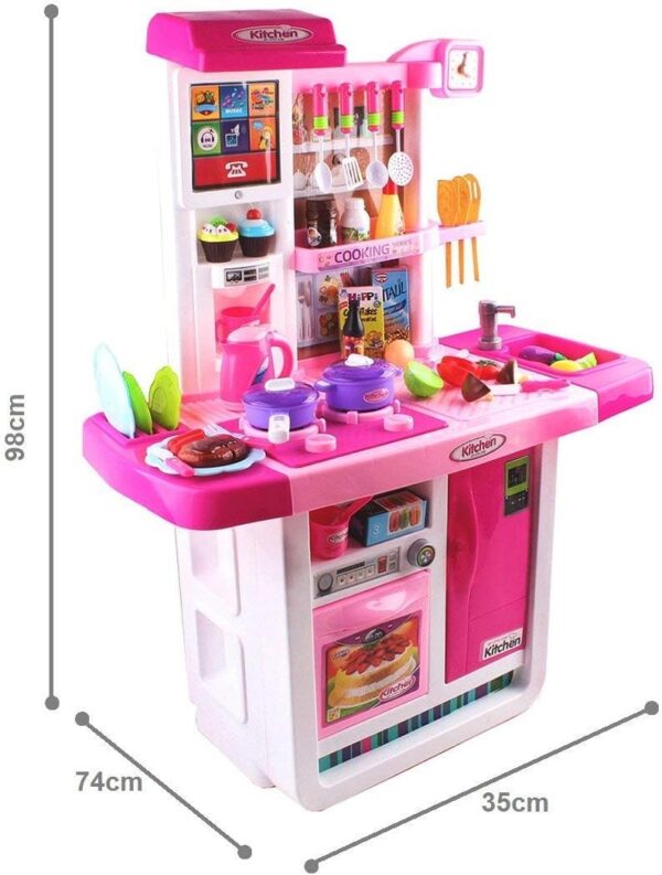 Kids Baby Other Pretend Play Preschool Cabinet Cooking Juguetes Para Los Ninos Set Kitchen Toys For Girls Children 12 Year - 영상 6