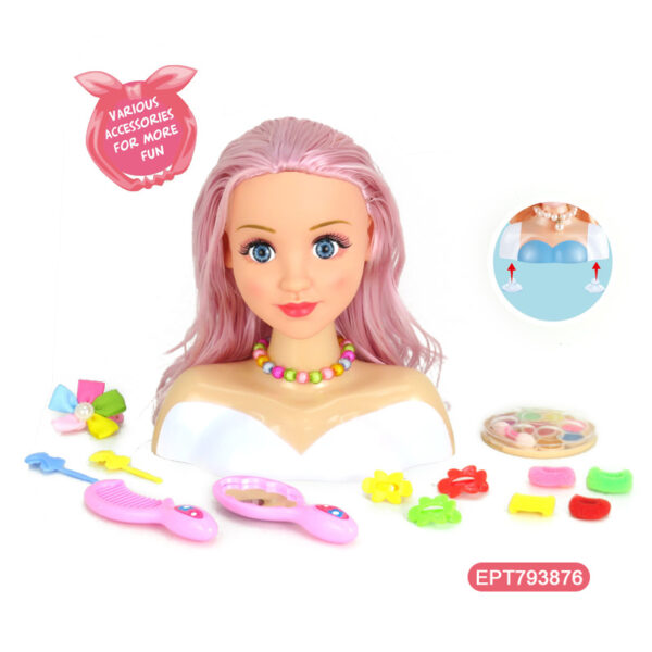 Wholesale Oeml Kids Sets Toy Kid  Beauty Girls Hair Doll Toy