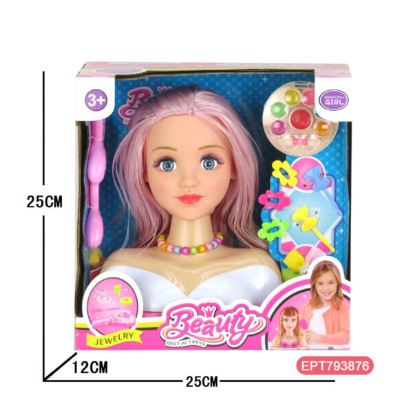 Wholesale Oeml Kids Sets Toy Kid  Beauty Girls Hair Doll Toy - Imagem 2