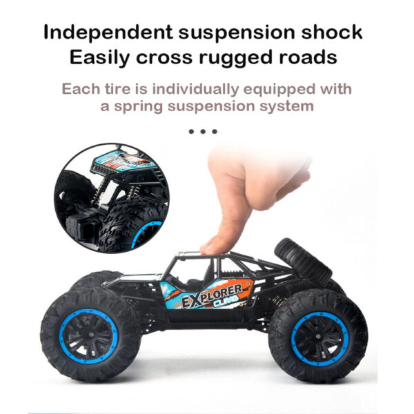 2.4GHZ Off-road Remote Control Radio Control Car Toys RC Vehicle RC Stunt Car for Kids Boy Toy - 画像 3