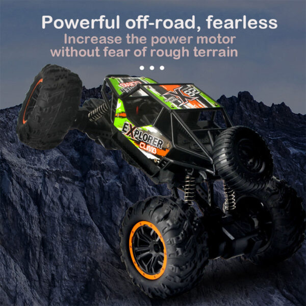 2.4GHZ Off-road Remote Control Radio Control Car Toys RC Vehicle RC Stunt Car for Kids Boy Toy - 画像 5