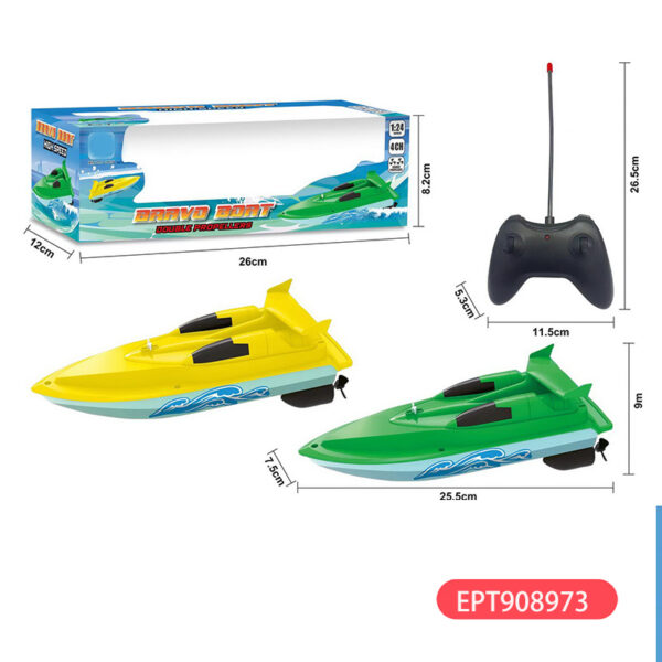 2.4G Cheap Price Remote Control High Speed Rc Boat Ship Toys - Imagem 3