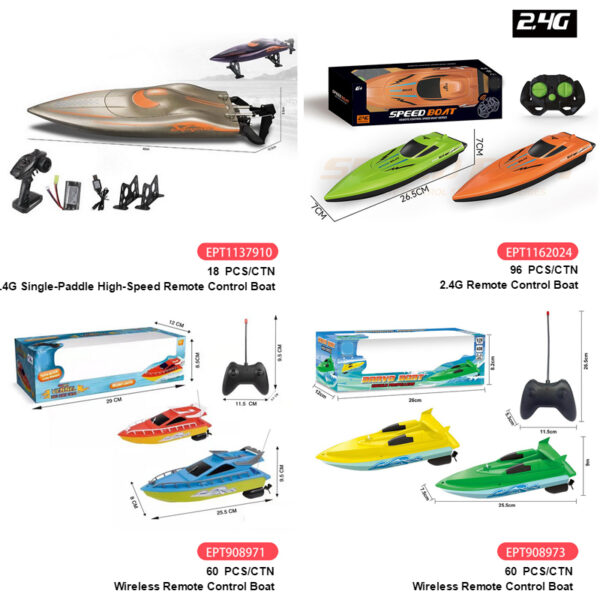 2.4G Cheap Price Remote Control High Speed Rc Boat Ship Toys - Imagem 5