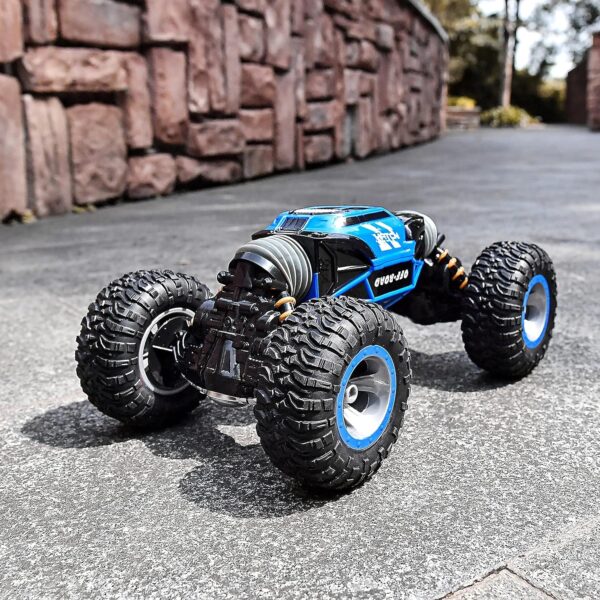 1:10 Rc Car Hobby 2.4G Double Side Big Fast Rc Stunt Car 4x4 Offroad Remote Control Climbing Rock Crawler Rc Car - 画像 4