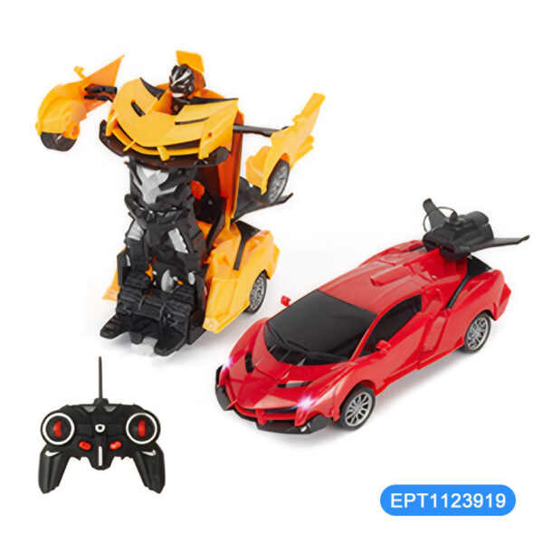 1:16 5 Functions One Touch Change 2 Shapes  Rc Car Remote Control Cars With Lights Spray - Imagem 5