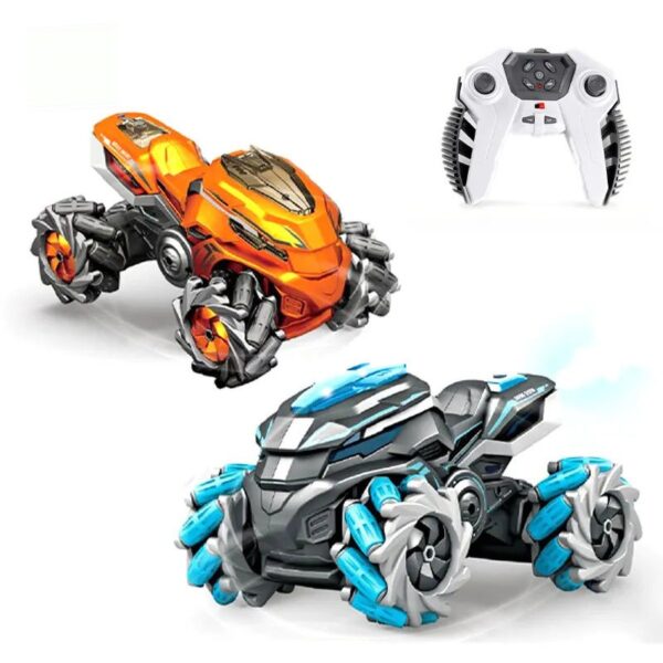 4Wd High Speed Rc 360 Rolling 4X4 Radio Toy Spray Light Remote Control Stunt Car Remoto Juguetes De Drift Juguetes Carros - Image 3