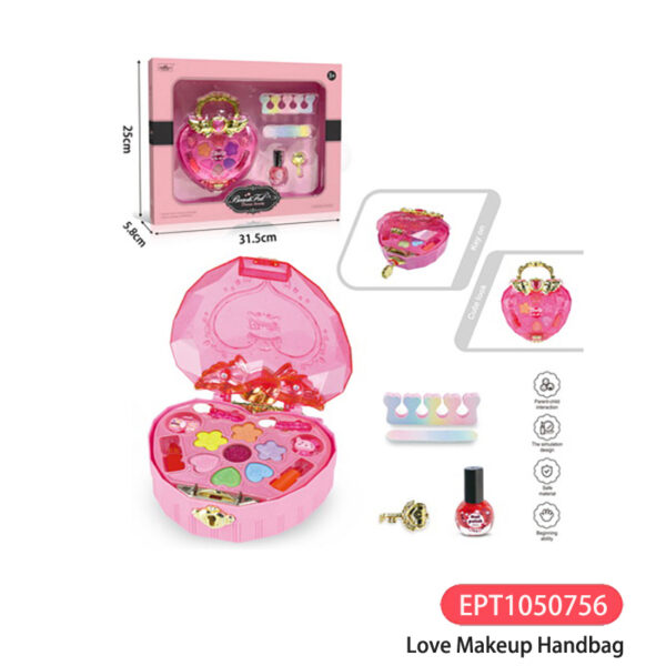 Makeup Cosmetics Setcase Girls Toys Wholesale Set Pink Cosmetic Beauty Doll New Fashion Toy for Children - Image 4