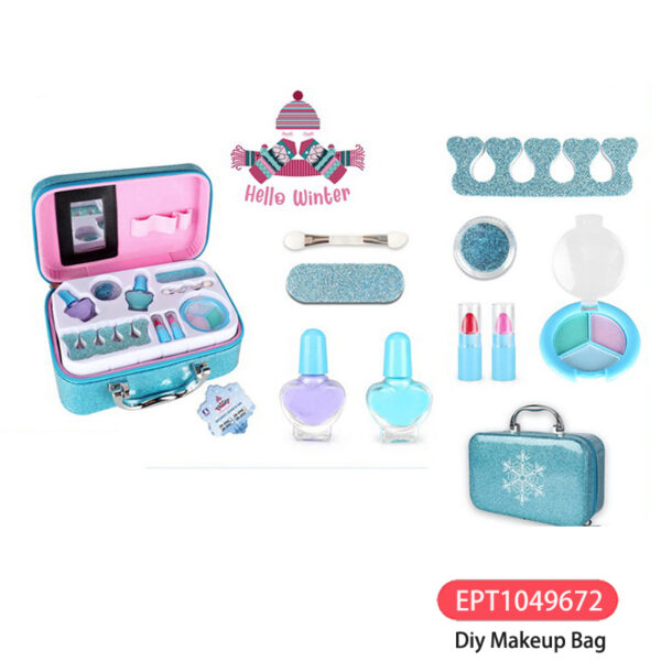 Diy Makeup Bag Toys Teen Toy Kids Beautiful Chinese Girl Beauty Kit  Kid Set for Girls - Bild 3