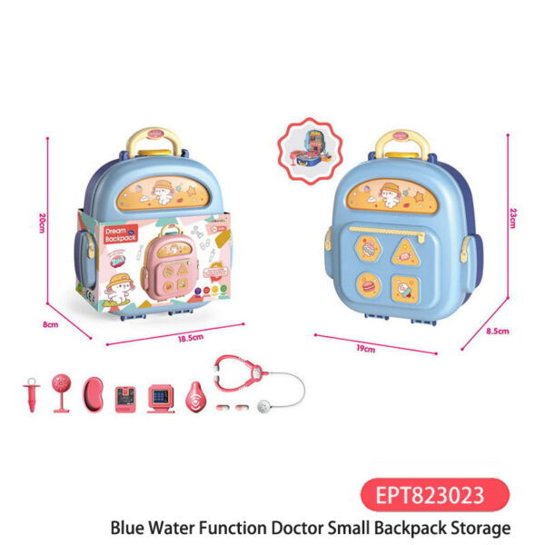Blue Function Doctor Cabin Storage Toy Girl  Doctor Toys Girls Cheap Set Kids Doctor Pretend Play Kits  for Girls - Bild 4