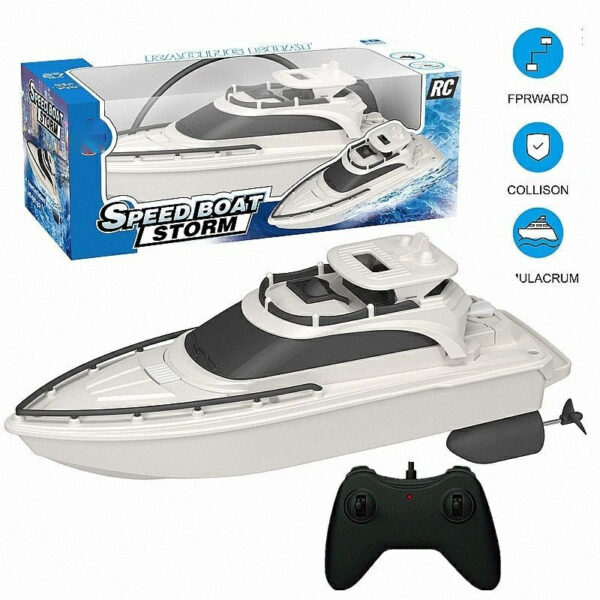 4Ch Remote Control Boat Rc 2025 China Toy Speed Ship Toys Play  in the Water - Imagem 2