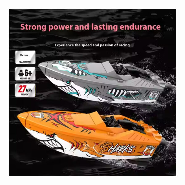 4Ch Remote Control Boat Rc Small Boats Toy New Toys Model for Adults & Kids - 영상 5