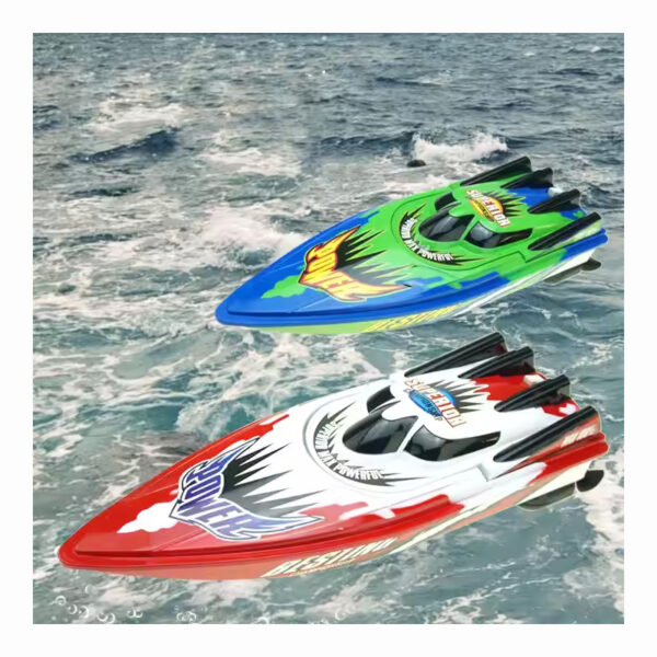 Нов 2025  Remote Control Ship High 20km/h Speed Fishing Fast Rc Brushless Boat Toys for Kids Toy - Изображение 2