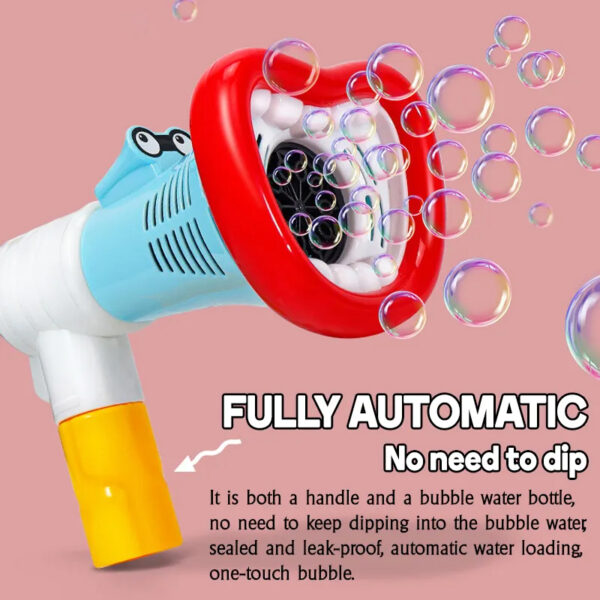 Electric Bubble Gun Toys Machine Children Outdoor Toy Bubble Maker Cheap Guns for Kids - Image 3
