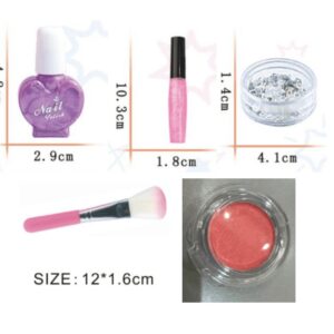 Wholesale Children's Makeup Set Accessories Reorganize and Choose the Accessories Needing for Ages 5-15 Years for Girls