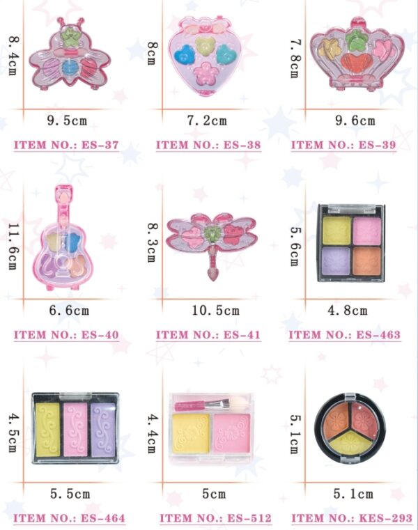 Wholesale Children's Makeup Set Accessories Reorganize and Choose the Accessories Needing for Ages 5-15 Years for Girls - Bild 5