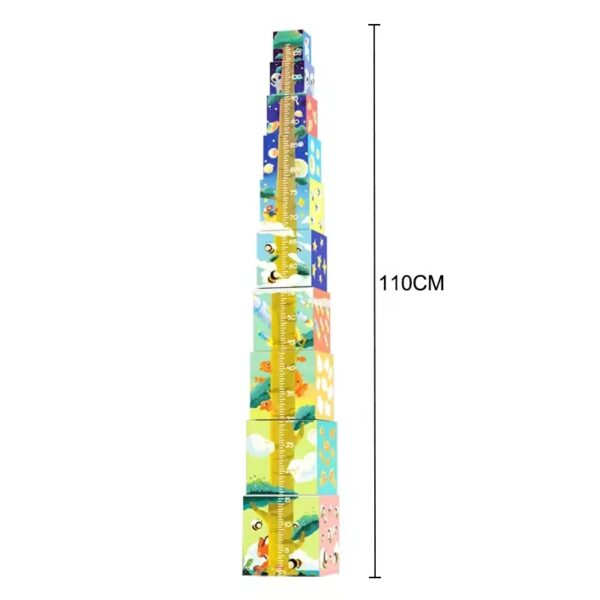 New Arrival 6 in 1 6pcs Puzzle Set for Kids of Various Themes Ocean Insect Universe Arctic Jigsaw Block Set - Image 3