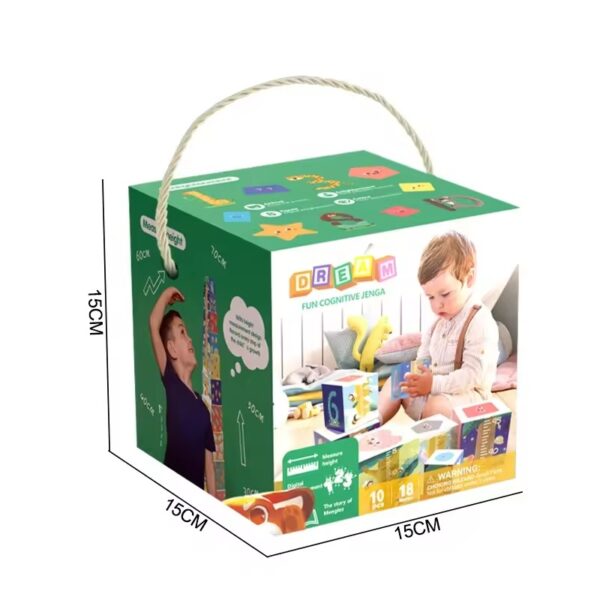 New Arrival 6 in 1 6pcs Puzzle Set for Kids of Various Themes Ocean Insect Universe Arctic Jigsaw Block Set - Image 4