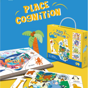 Children Early Educational Toy 3D Match Puzzle Cognitive Puzzle
