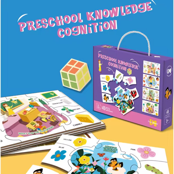Children Early Educational Toy 3D Match Puzzle Cognitive Puzzle - Image 6