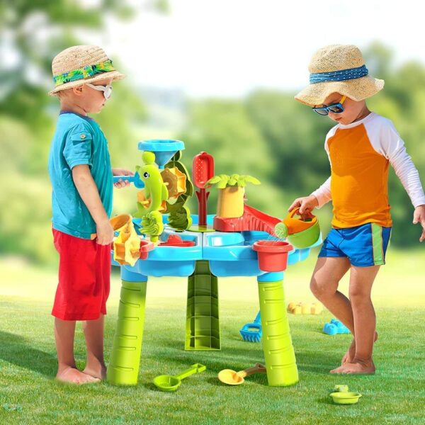 Beach Sand Toys Water Game Toy Beach Water Table for Kids - Imagem 3