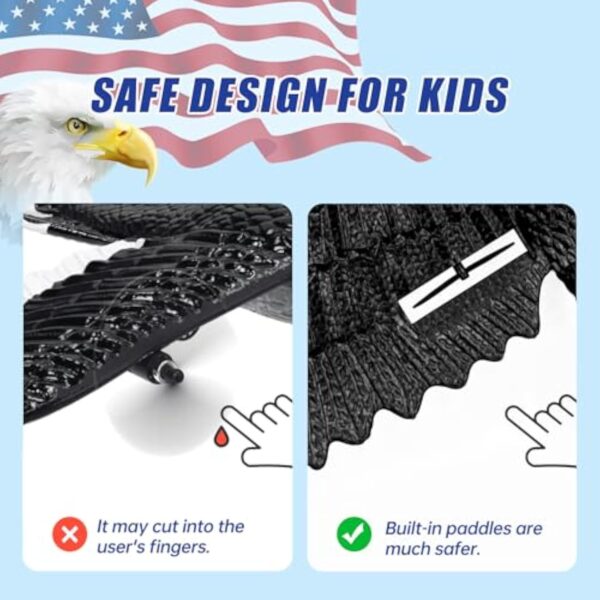 2.4G Eagle 2 CH Remote Control Foam Glider Flying Toy for Kids Beginners RC Airplane Plane Glider by HAWKS WORK - Image 3