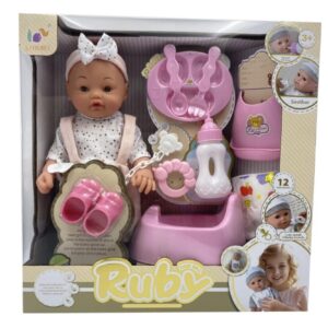 Best Selling 12 Inch Lovely Bath Reborn Dolls With Eco-friendly Good Quality Accessories From Manufacturer