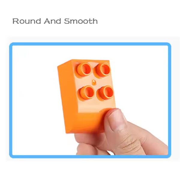 Police Large Particle Blocks 40Pcs Block Building Sets Kids Home Educational Toy Stem Kit Castle Toys - Image 4