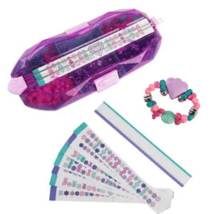 Jewelry Box Set Diy Kids DIY Arts Crafts Kids Toys Bead Bracelet Maker 15 Bracelets Friendship Bracelet Making Kit for Girl