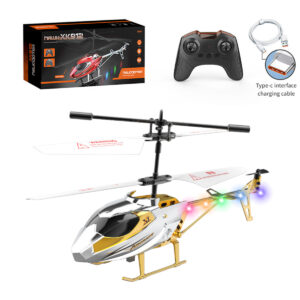 2.5 Function Remote Control Helicopter and Plane Toy with Light Beginner-Skill Level Alloy Rc Gyro Metal