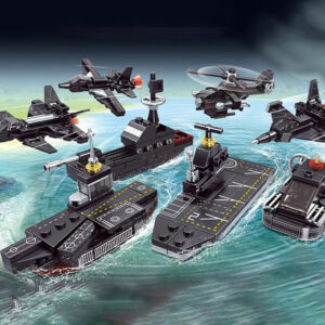 Toys Small Particle 8In1 Military Police Series Building Blocks Swat Block Toys for Kids