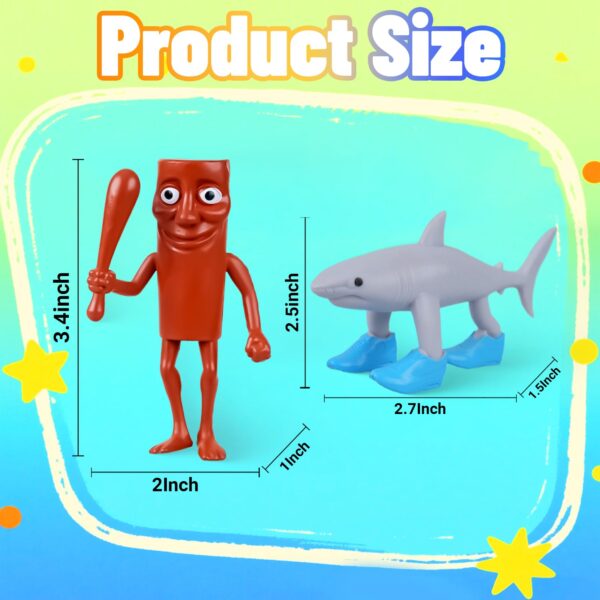 TungTungTung Sahur Tralalelo Tralala 3D Printing Statue Decoration Fidget Creative AI Toy Tralalero Tralala Action Figures - Imagem 6