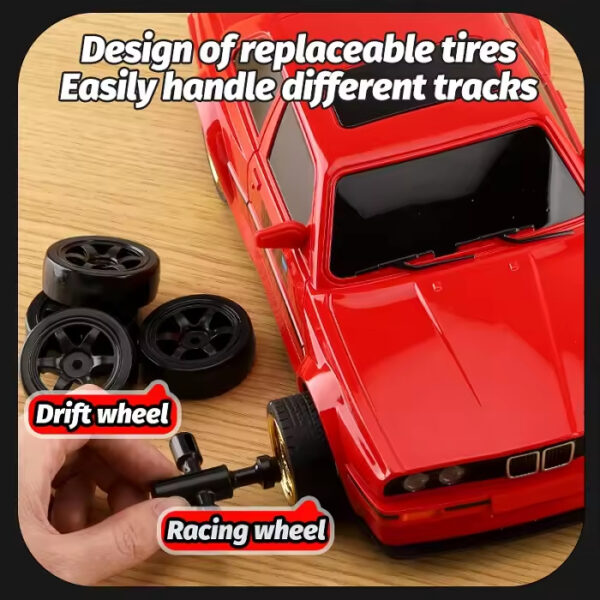 1/16 2.4ghz RC Drift Racing Car Toys 4WD Remote Control Vehicle - 图片 4