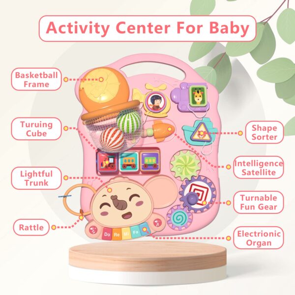 Multifunctional Baby Learning Walker Infant Push Stroller Car Activity Center 3 ~에 1 Baby Walker - 영상 6