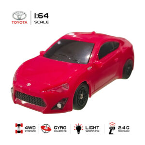 4WD 2.4G 1:64 Toyota GT86 Mini RC Drift Racing Car with Lights